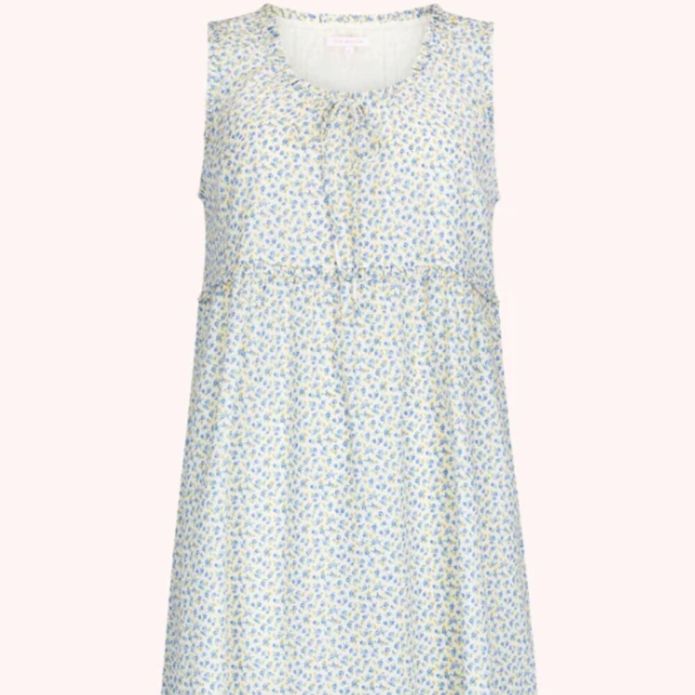 Meadow Day Dress In Blue Ivy
